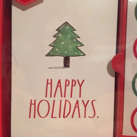 Rae Dunn Christmas Cards Holiday Tree Note - Picture 2 of 5